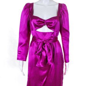 Viva Aviva Womens Tiffany Satin Drape